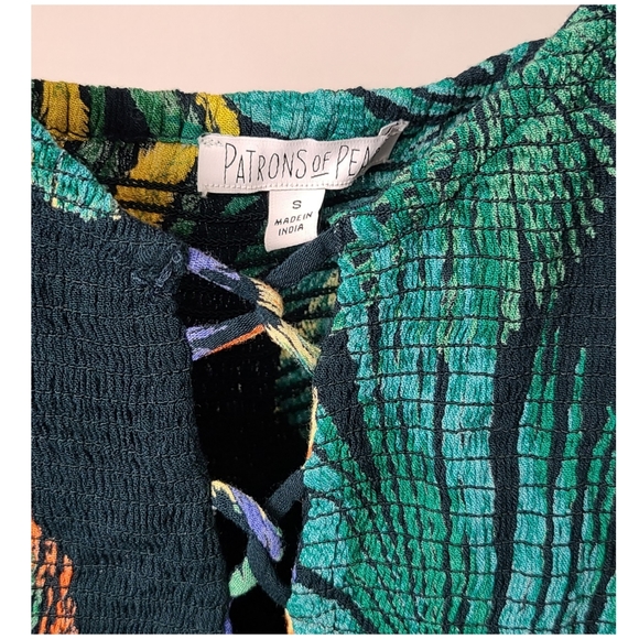 Patrons of Peace Tropical blouse - Picture 2 of 3